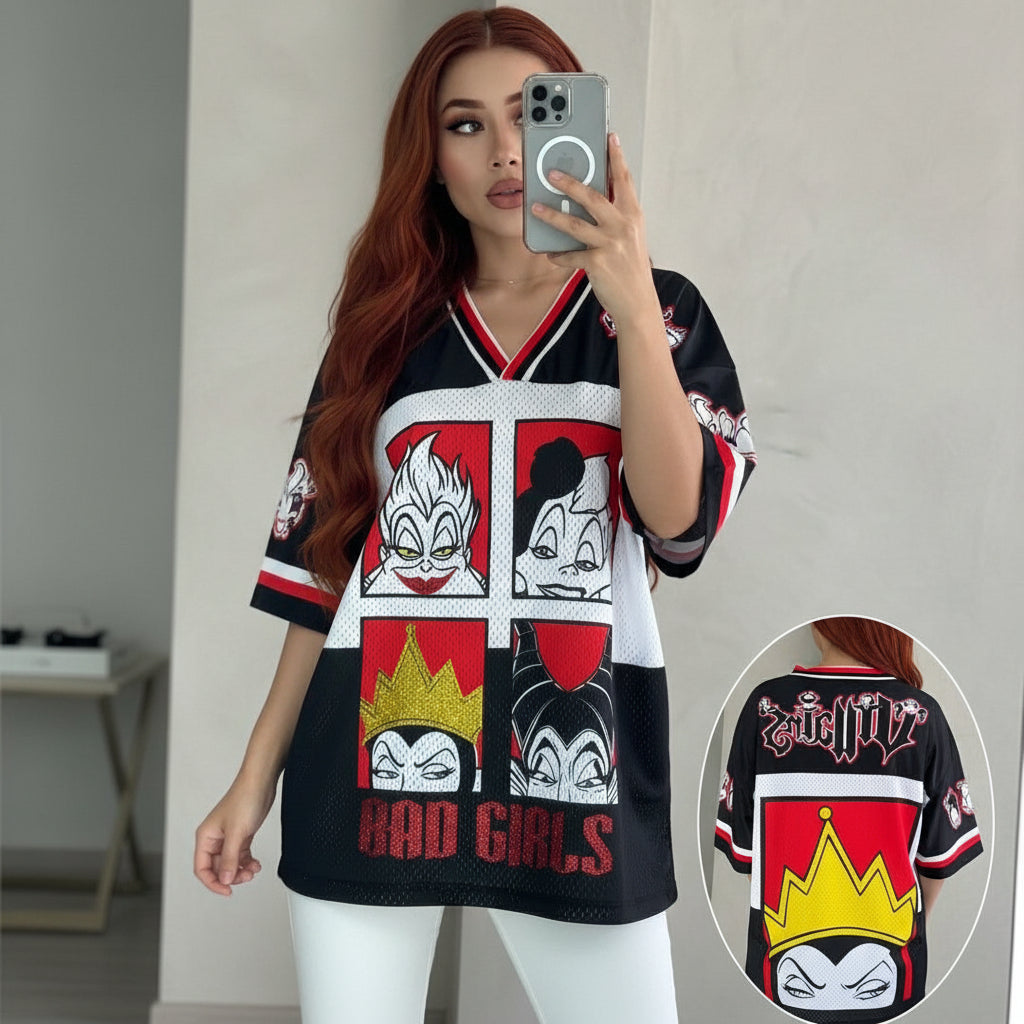 Jersey villanas con brillos