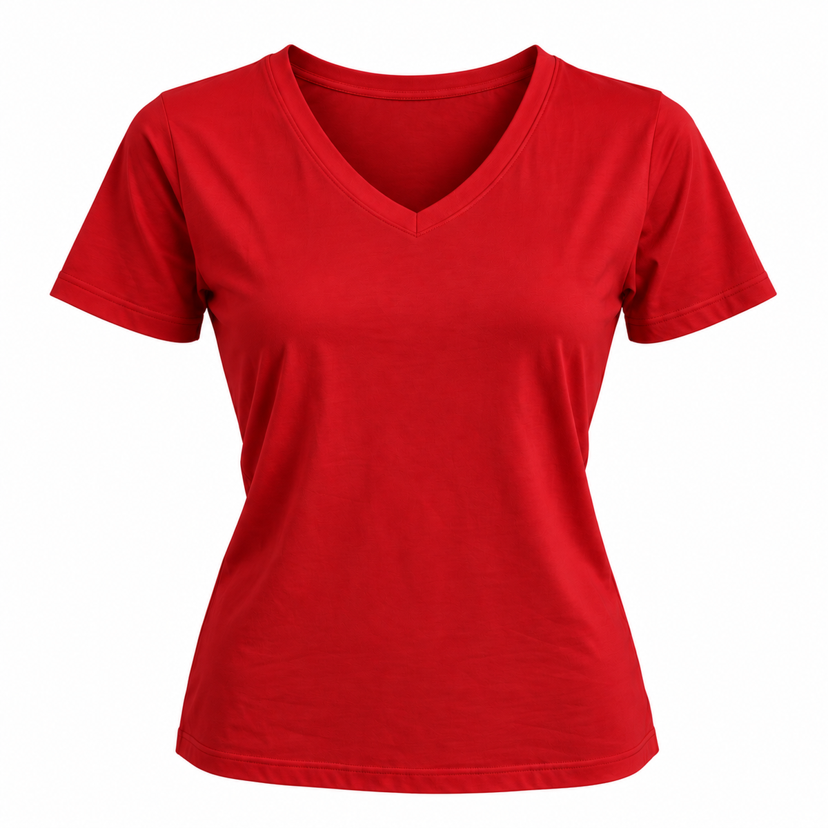 Playera básica cuello V