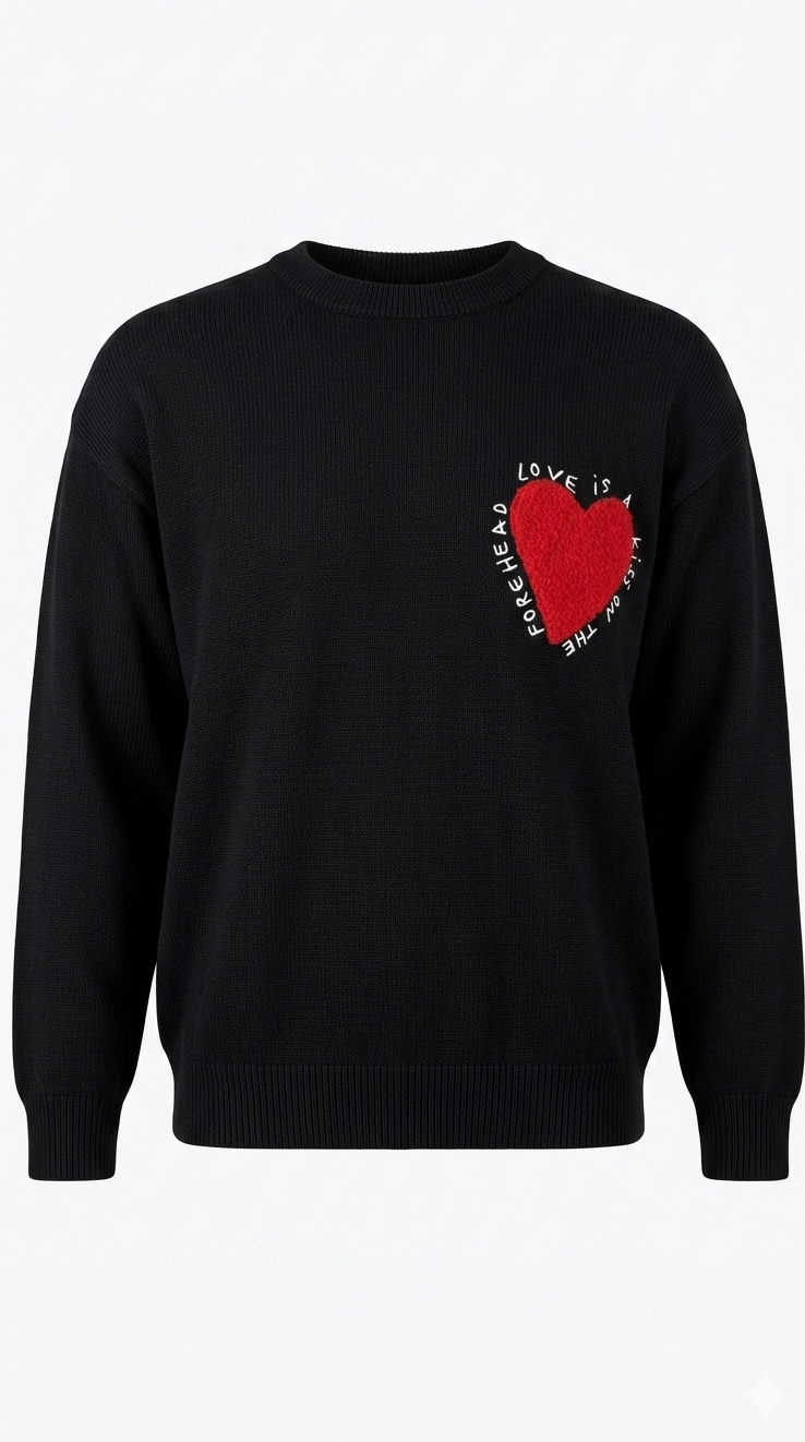 Sueter amplio corazón