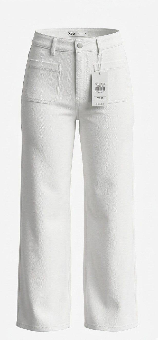 Pantalón mezclilla recto