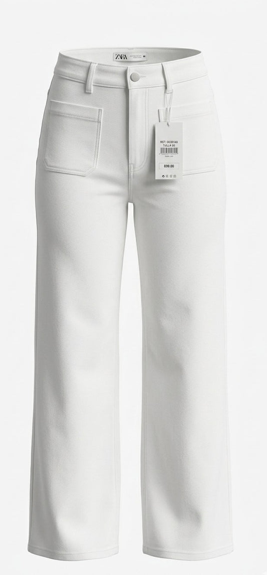 Pantalón mezclilla recto