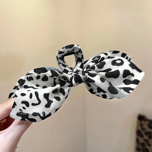 Pinzas para el cabello con moño