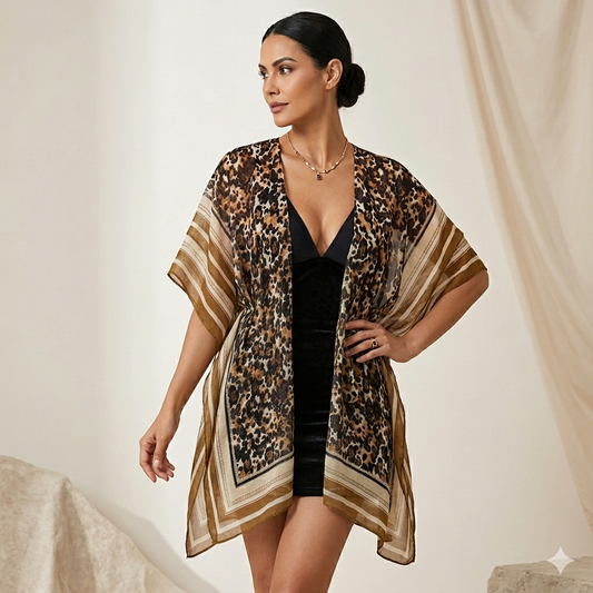 Pareo blusón animal print