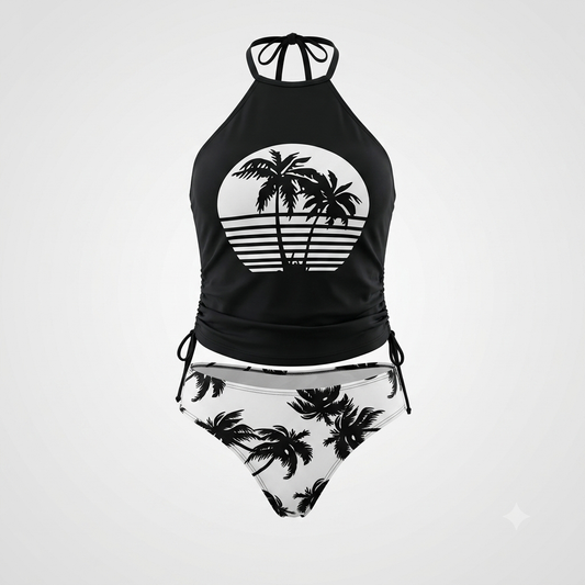 Conjunto 2 piezas palmeras