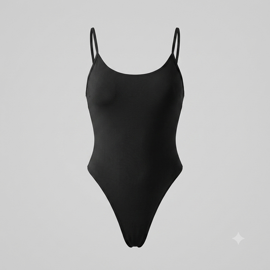 Traje de baño completo corte alto