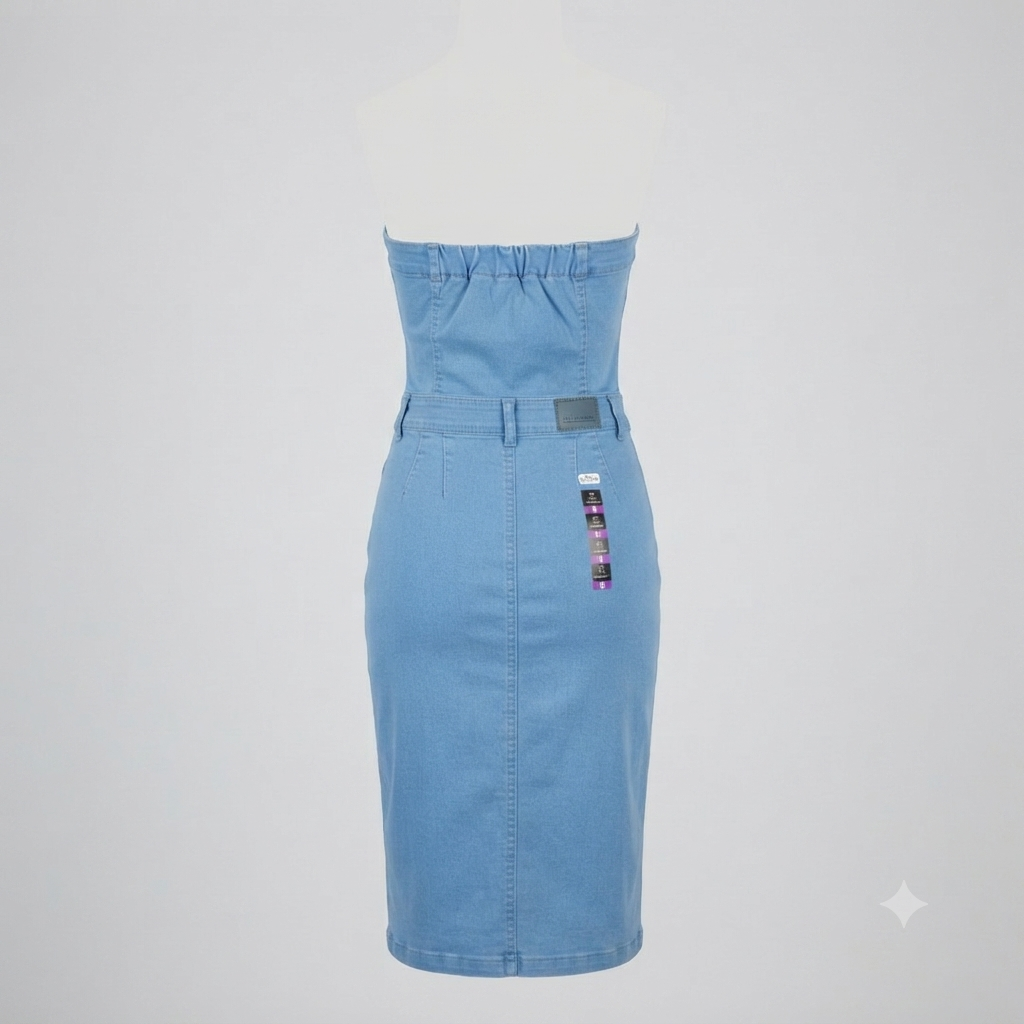Vestido Midi Straple