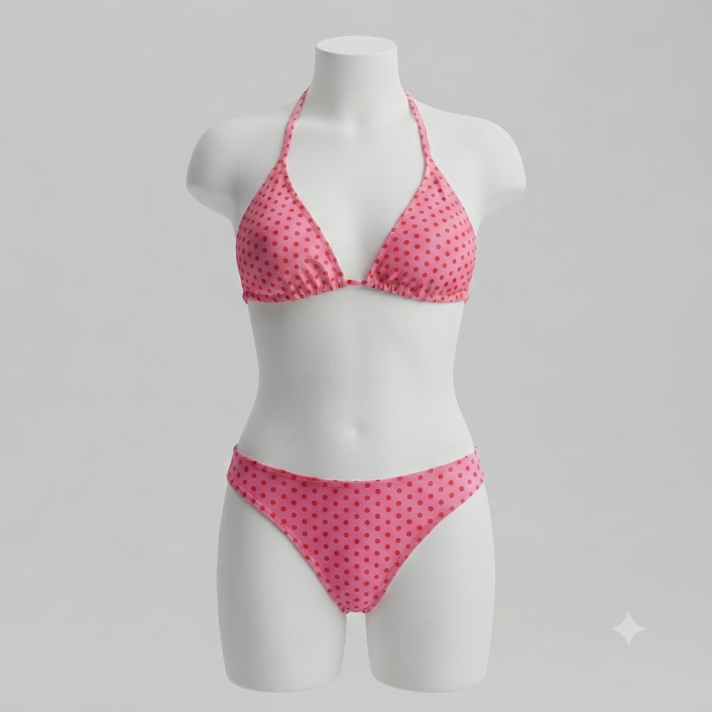 Traje de baño 2 piezas bikini lunares