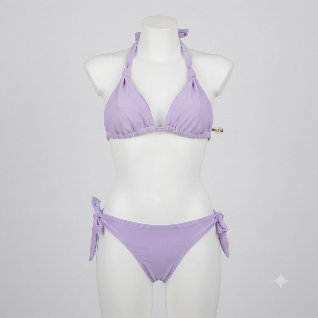 Traje de baño 2 piezas bikini lila