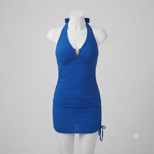 Traje de baño completo con falda