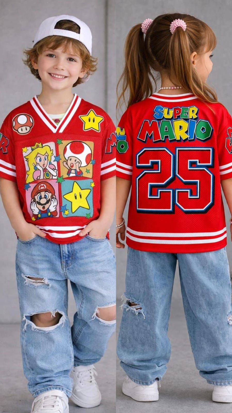 Jersey Mario Bros Niño