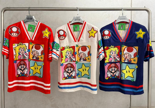 Jersey Mario Bros Adulto