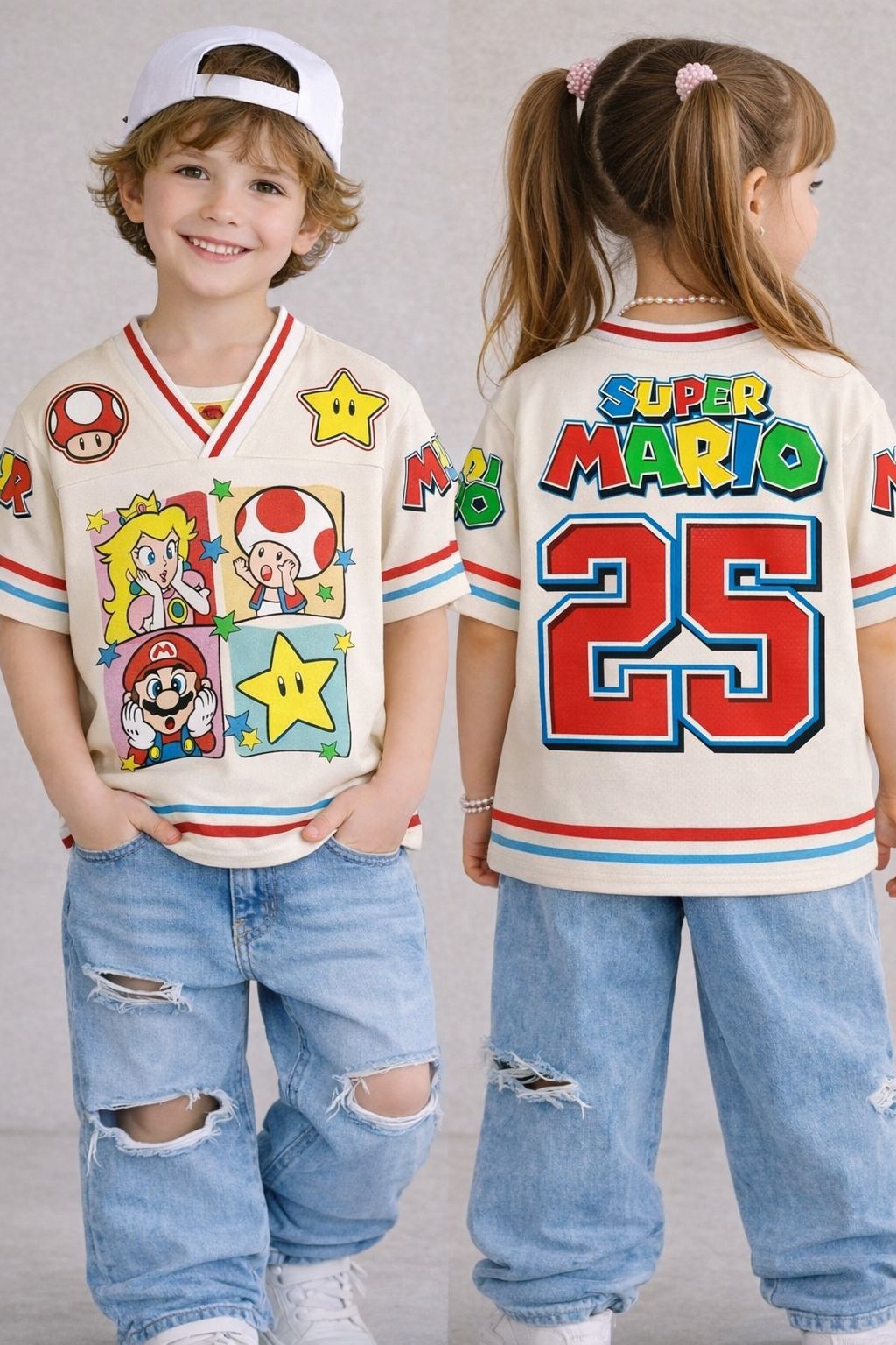 Jersey Mario Bros Niño