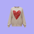 Suéter diseño corazón