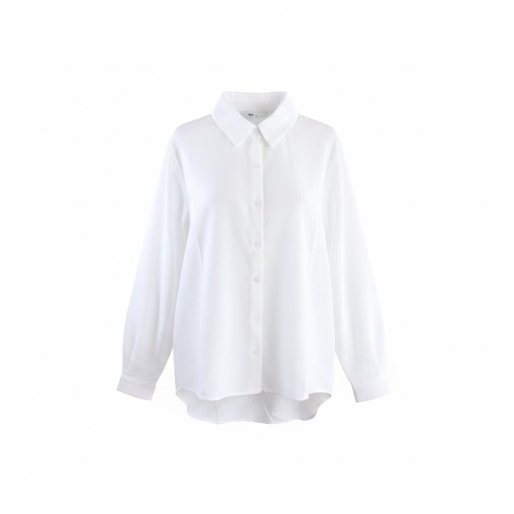 Camisa lino jaspeado