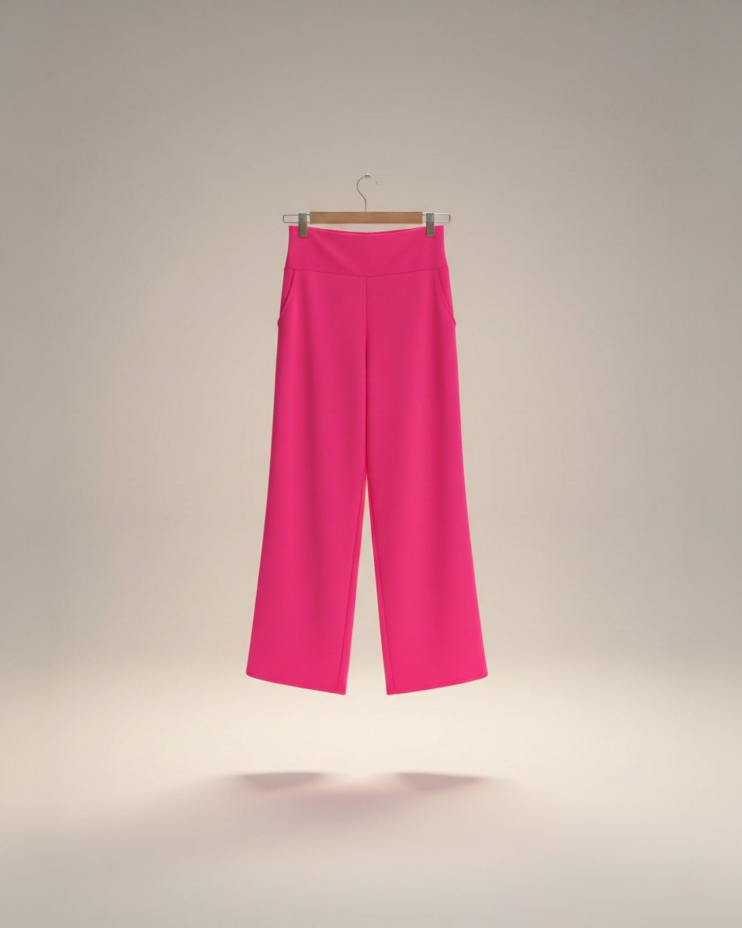 Pantalón pata de elefante tela crepé