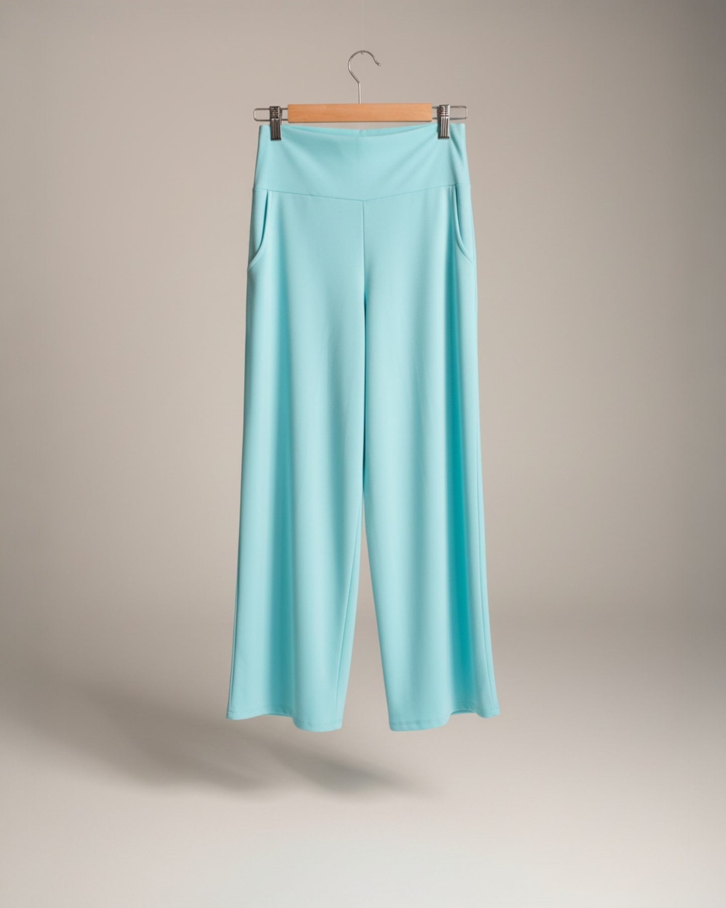 Pantalón pata de elefante tela crepé