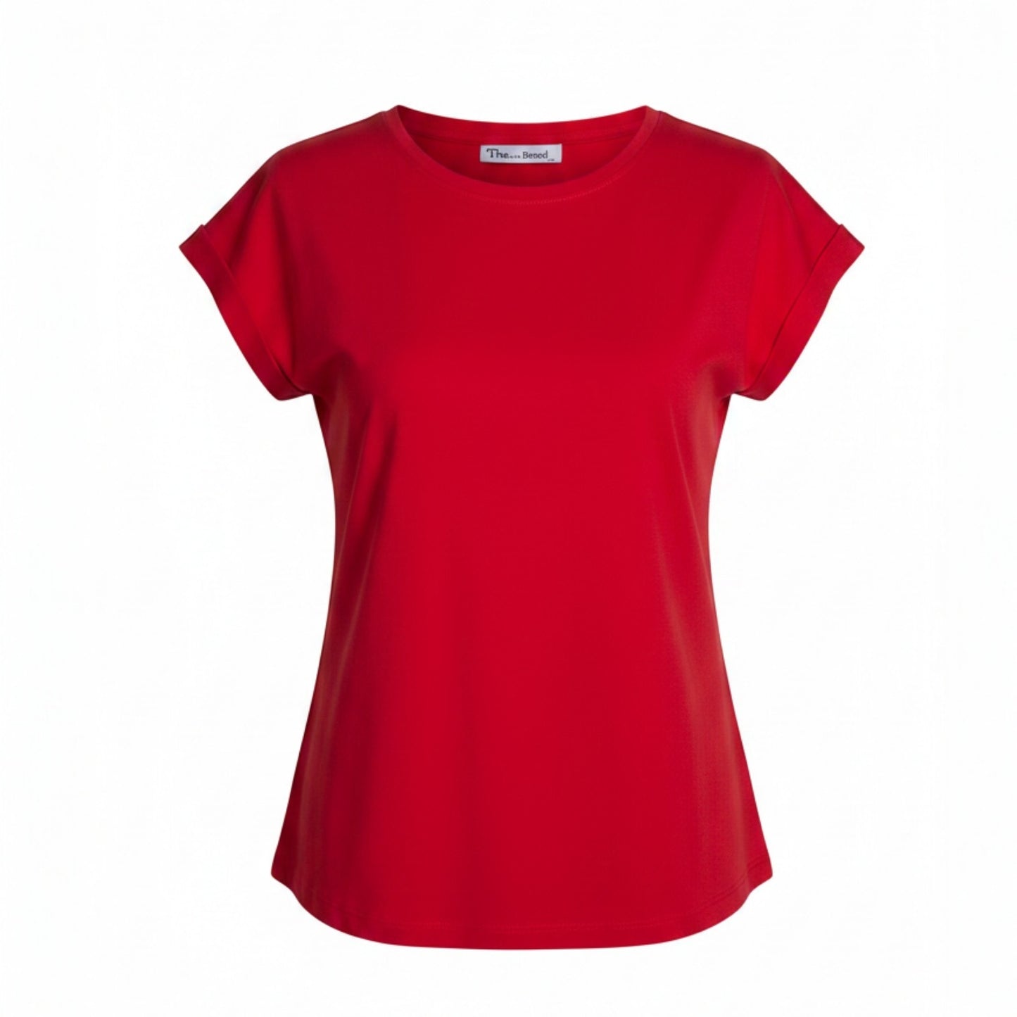 Playera dobladillo en mangas