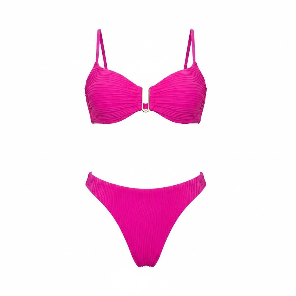 Bikini rosa talla m detalle bra
