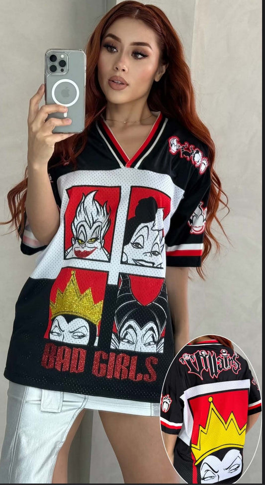 Jersey villanas con brillos