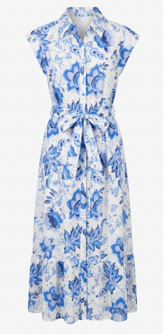 Vestido con diseño de flores