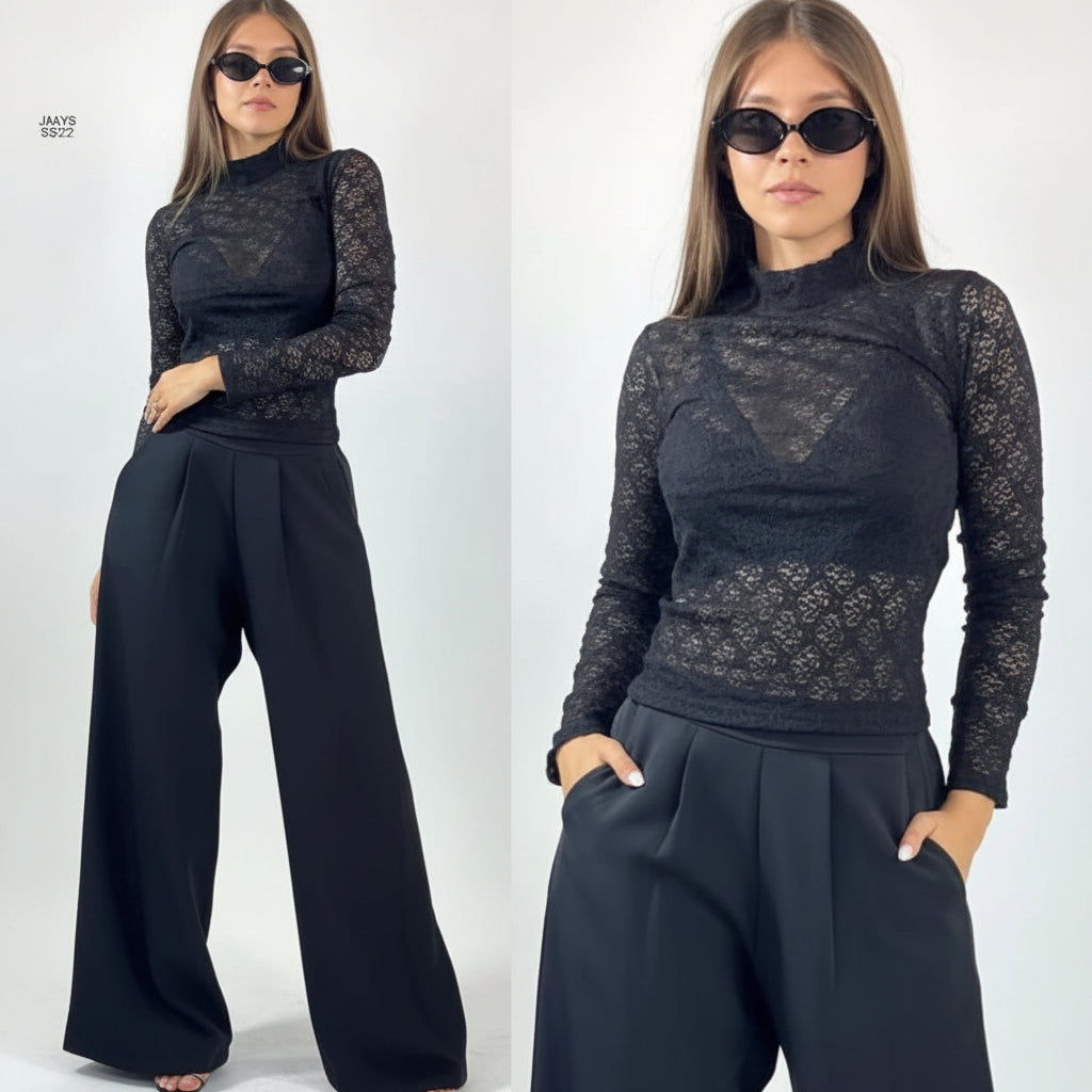 Blusa encaje