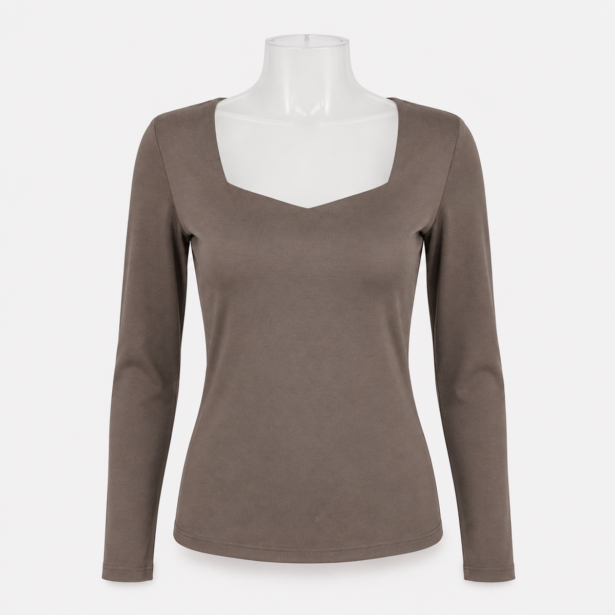 Blusa Mana larga cuello princesa