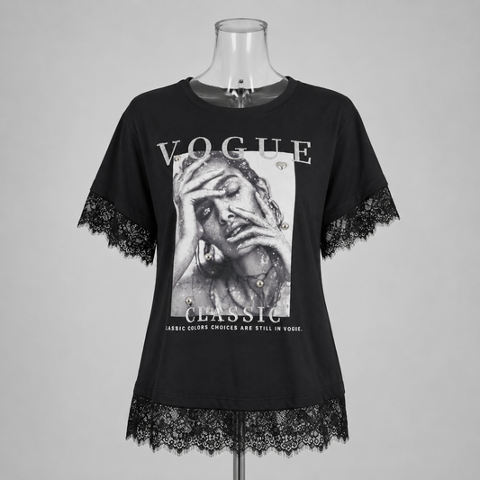 Playera algodón Vogue