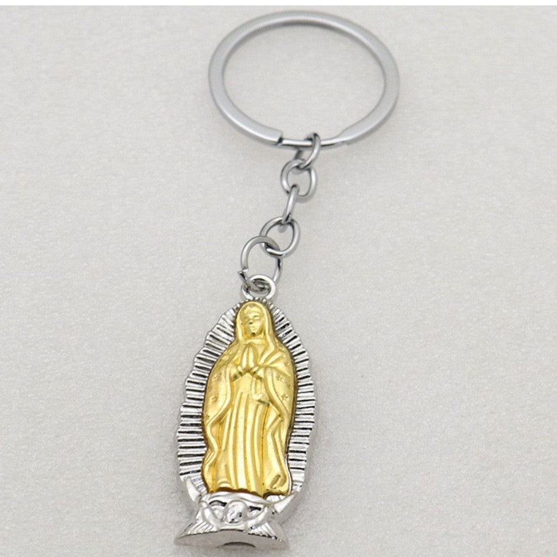 Llavero virgen de Guadalupe