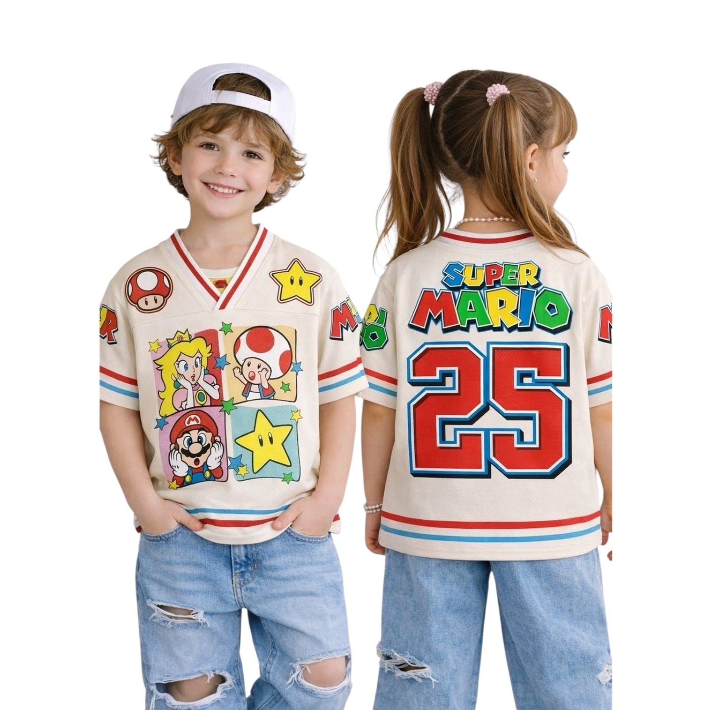 Jersey Mario Bros Niño