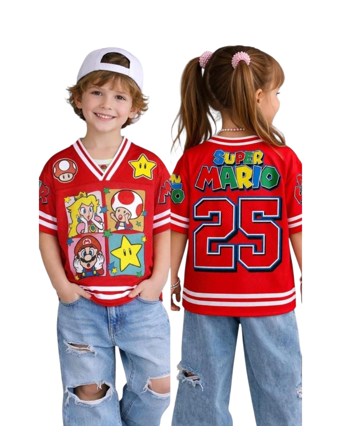 Jersey Mario Bros Niño