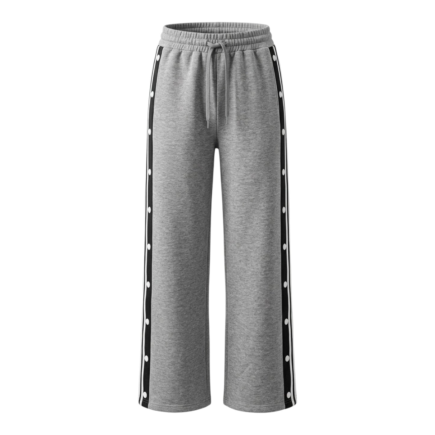 Conjunto de pants líneas laterales y botones